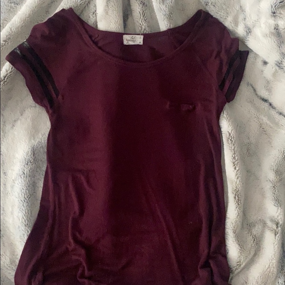 Maroon Shirt